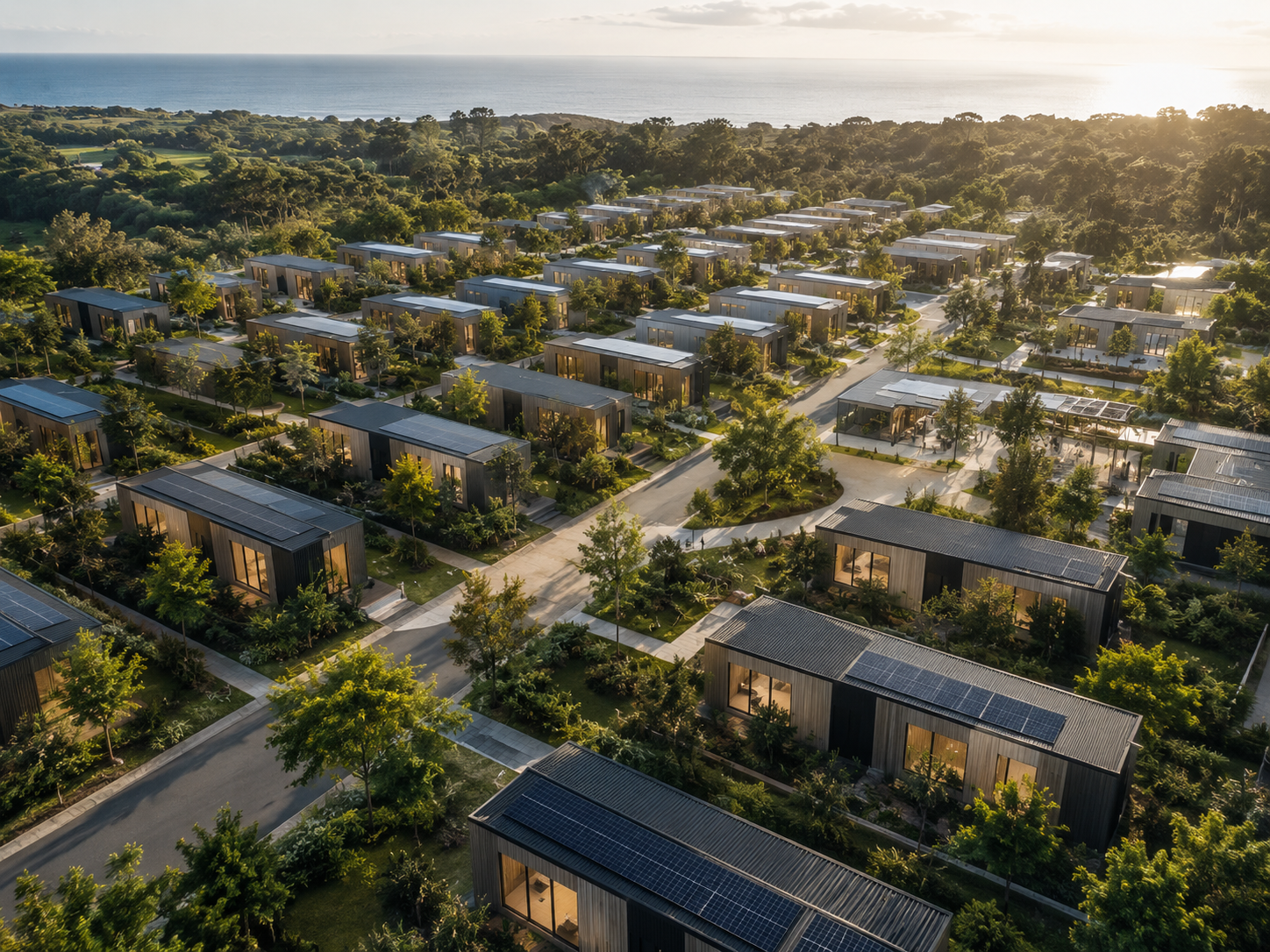 Climate resilient modular development master plan