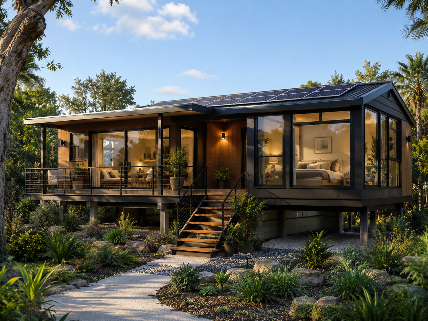 Climate resilient modular home