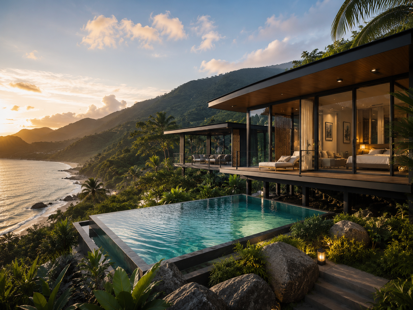 Resilient eco-resort retreat
